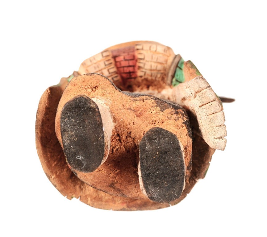 Hopi Kachina Crow Mother Doll Size 8.625" H x 4.5" W x 2.75" Deep Hand Carved