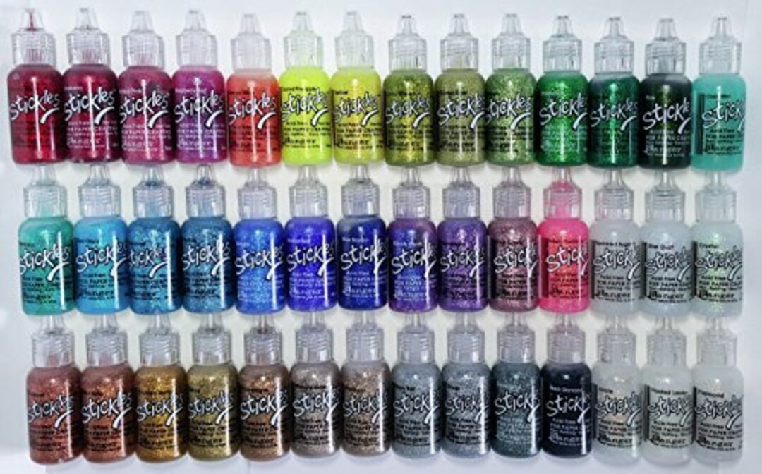 Ranger Stickles Glitter Glue .5 oz Bottles - Tons of Colors - Your Choice