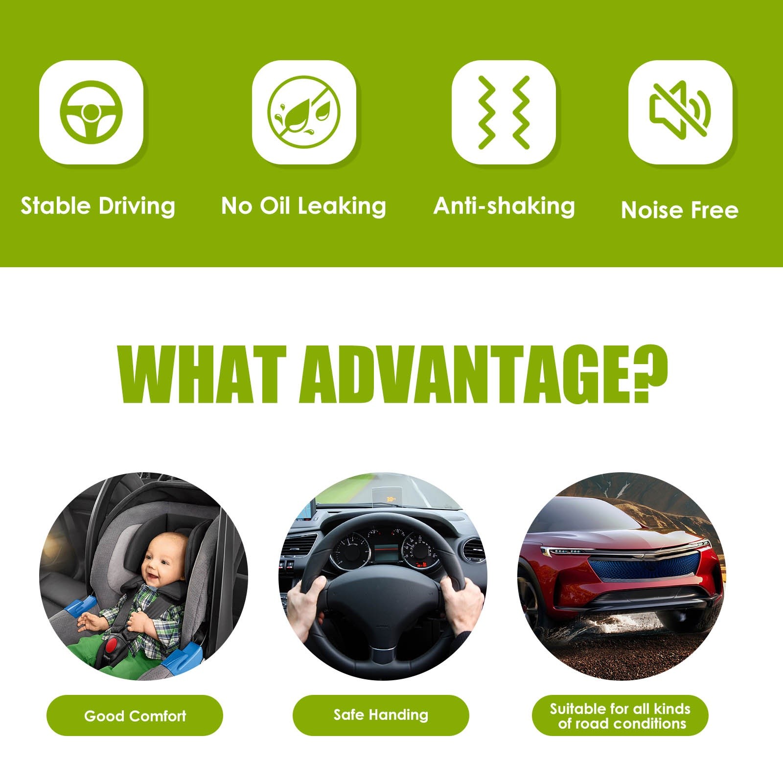 2PCS Front Shocks Struts w/Coil Spring Assembly For Chevy Cobalt HHR Pontiac G5