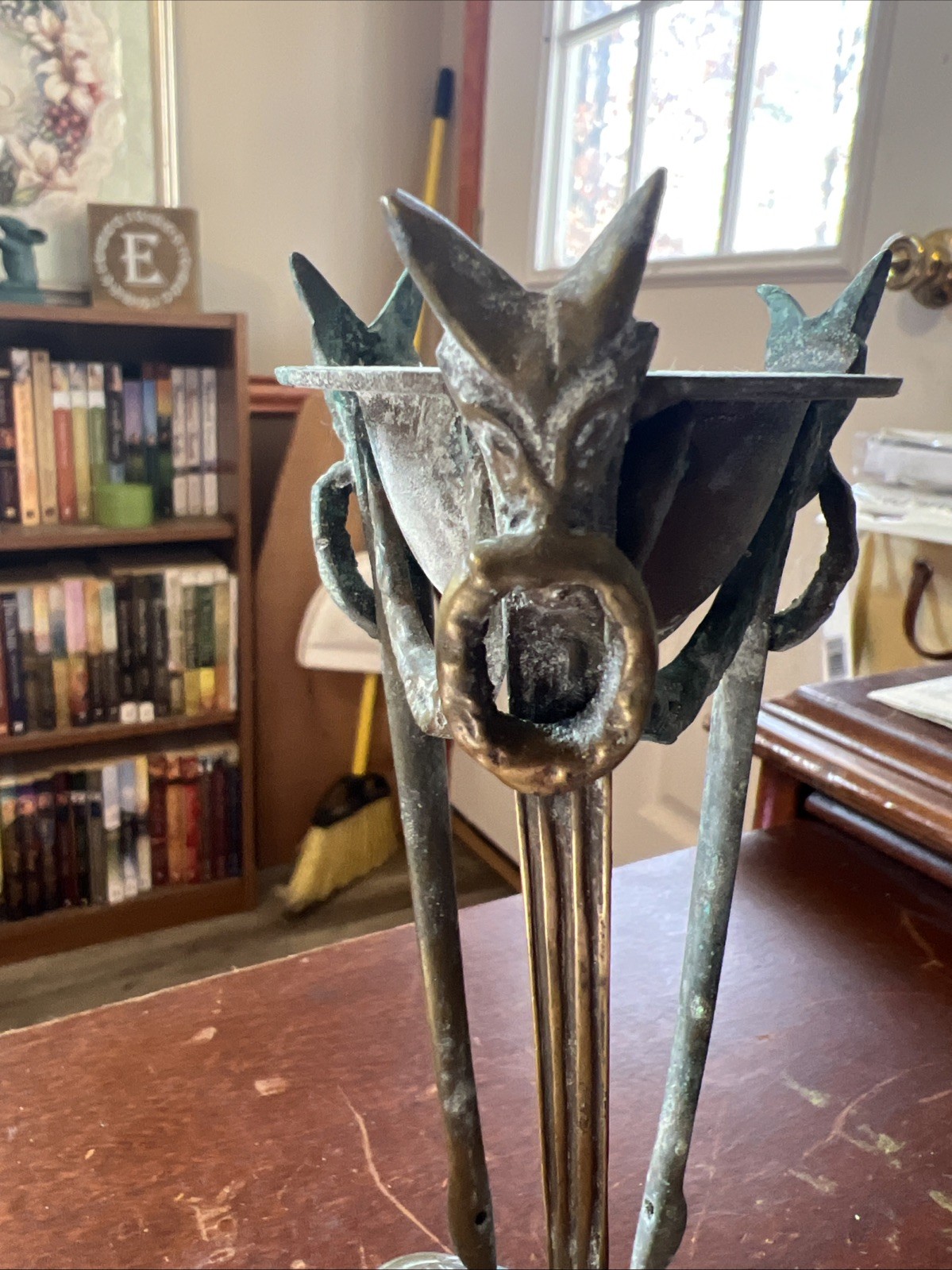 Antique Ornate Bronze Braziers Incense Burners 19th Century