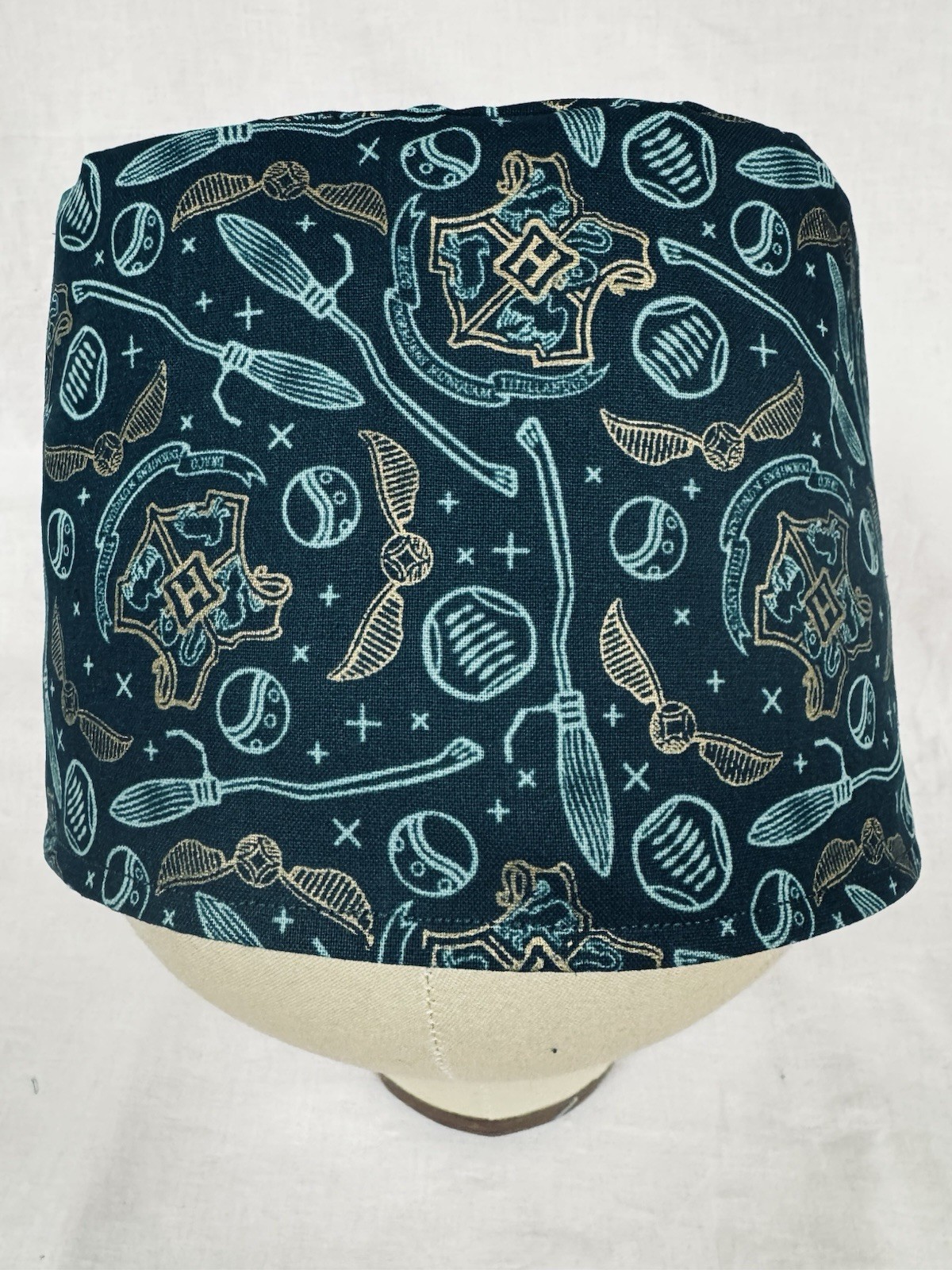 Men/Women Surgical Scrub Cap Lined HP Metallic Toss 100% Cotton Great Cap