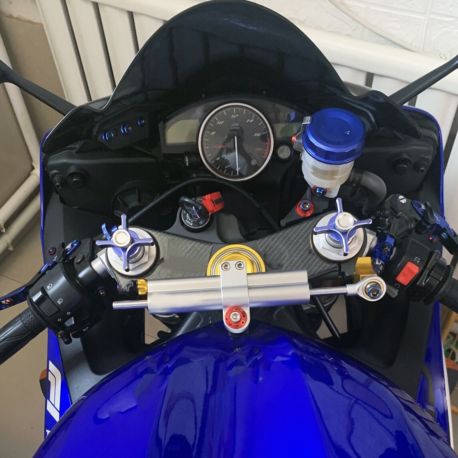 Steering Damper Stabilizer For Kawasaki Ninja 650 EX650 Ninja ZX10R ZX1000