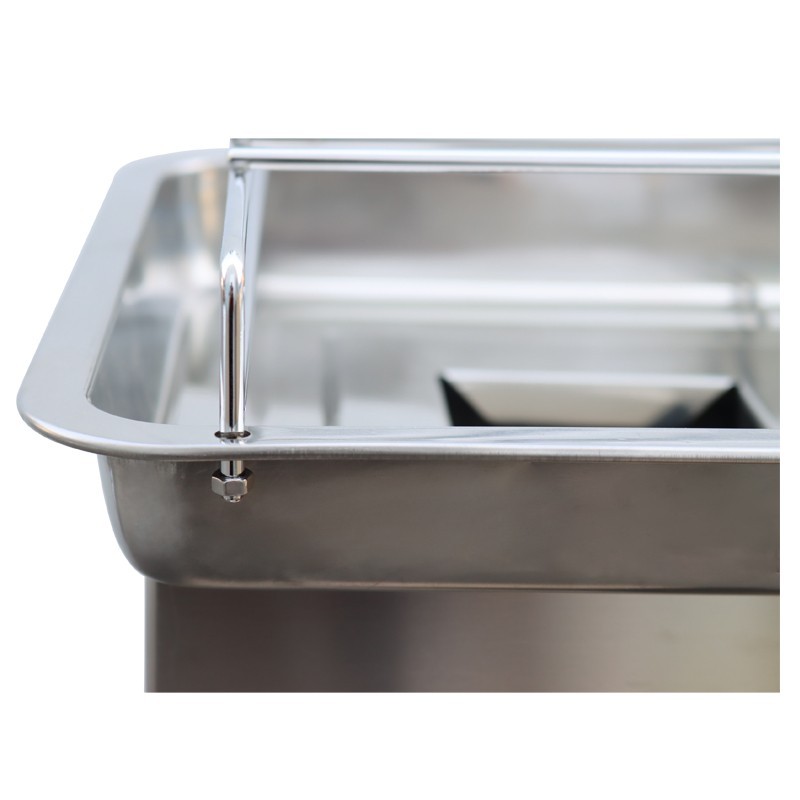 Open Box! QX Stainless Commercial Meat Cutting Machine Body without Blade 110V