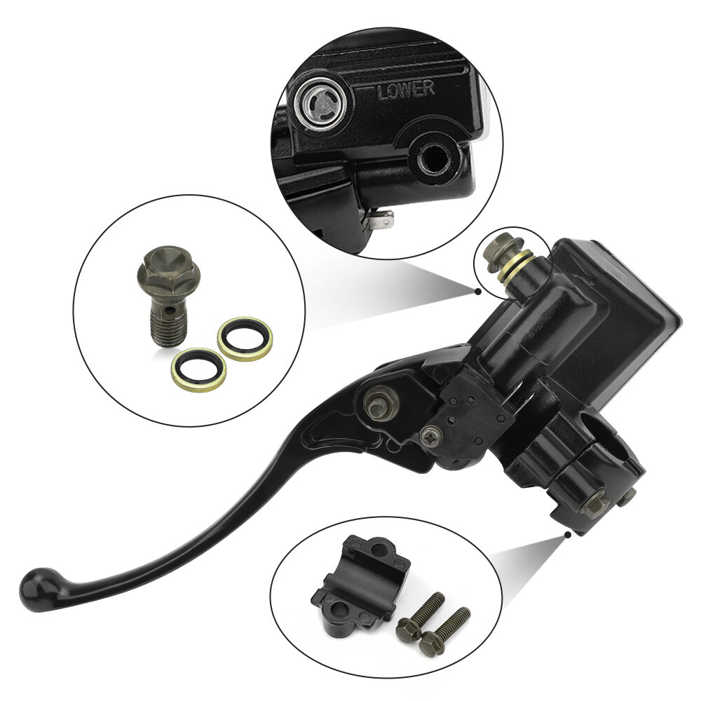 Right 7/8" Front Brake Master Cylinder for Honda CM400 CM450 CX500 CB650 CB750