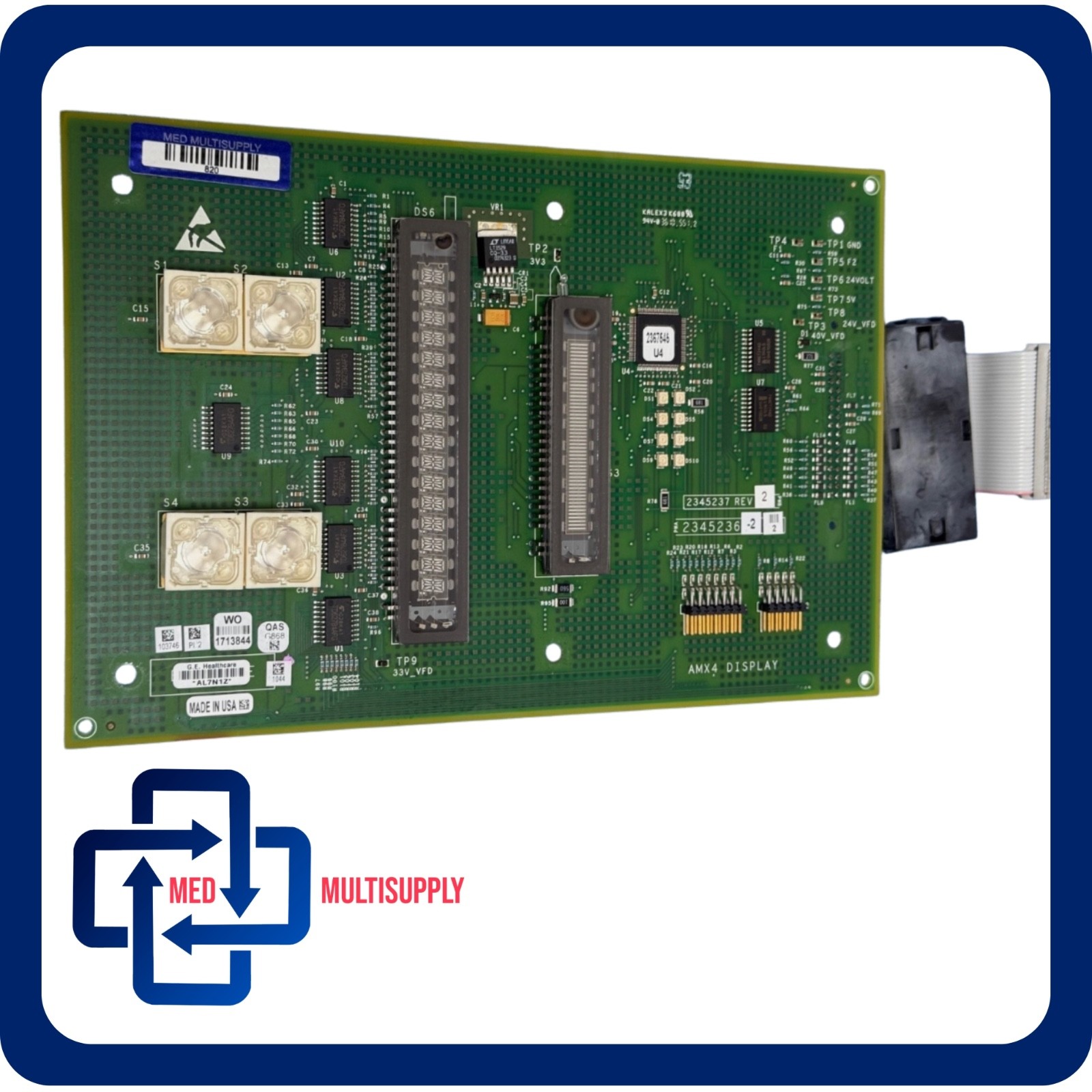 GE AMX4 - DISPLAY - 2345236 / 2345237