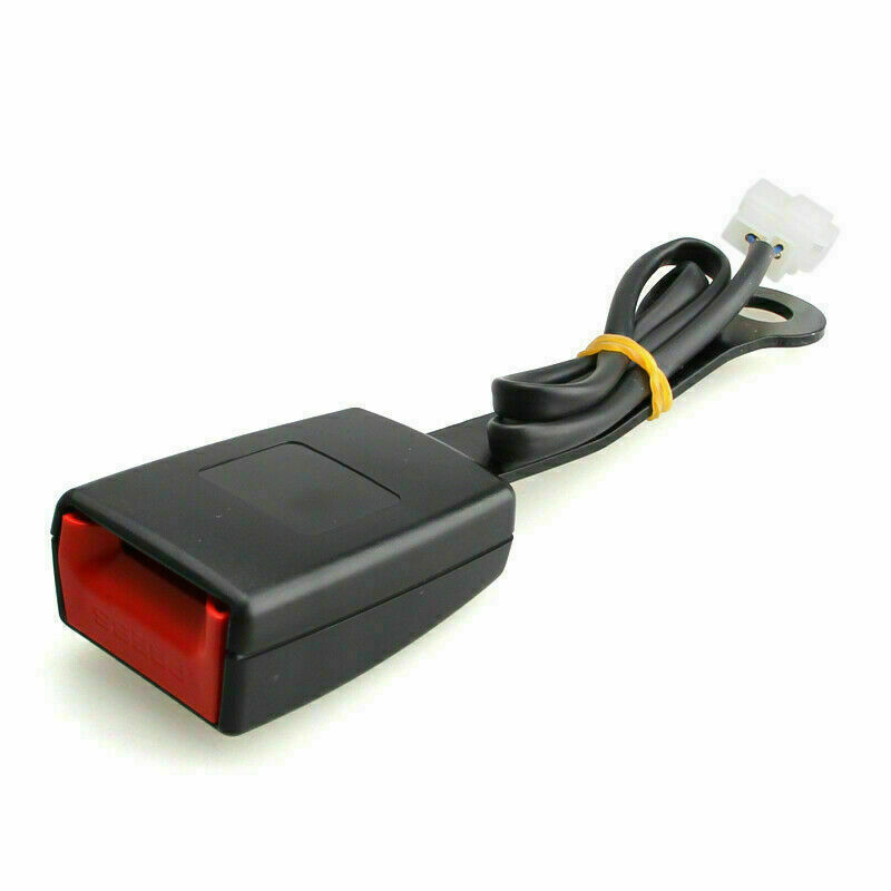 Front Driver Safety Seat belt Buckle Plug Connector Warning Cable Camlock Duty