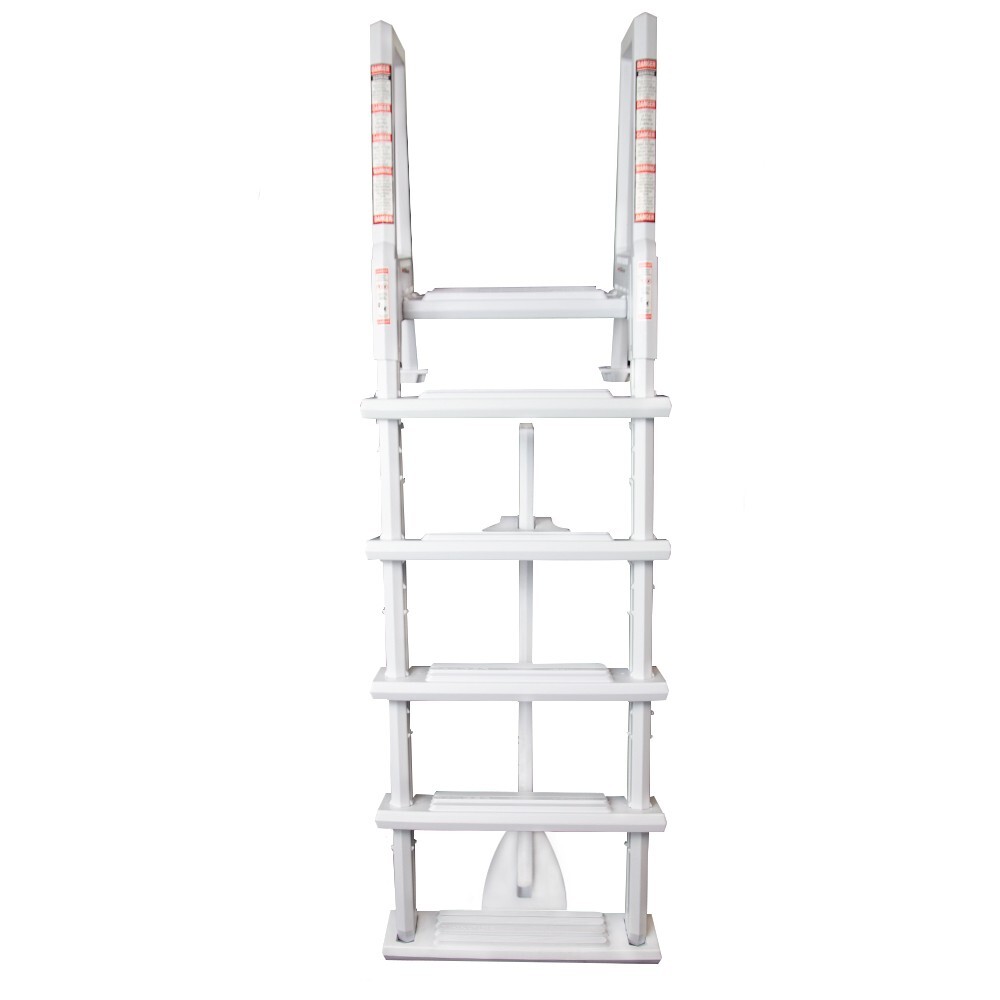Heavy Duty Resin In-Pool Above Ground Swimming Pool Ladder - 48" up to 54"
