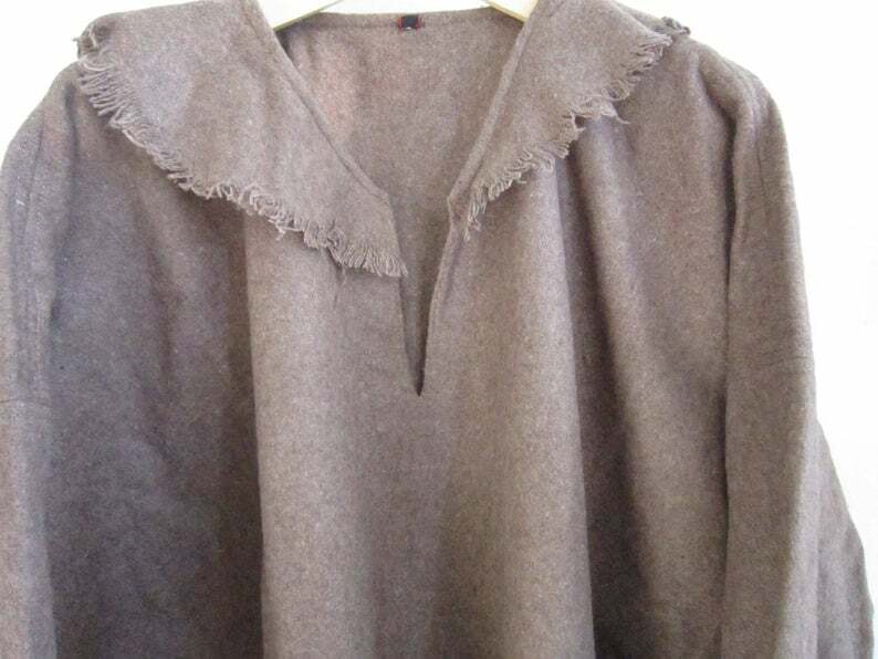 Wool Pullover Rifleman Frock Hunting Shirt Fur Trade Rendezvous Mountain Man