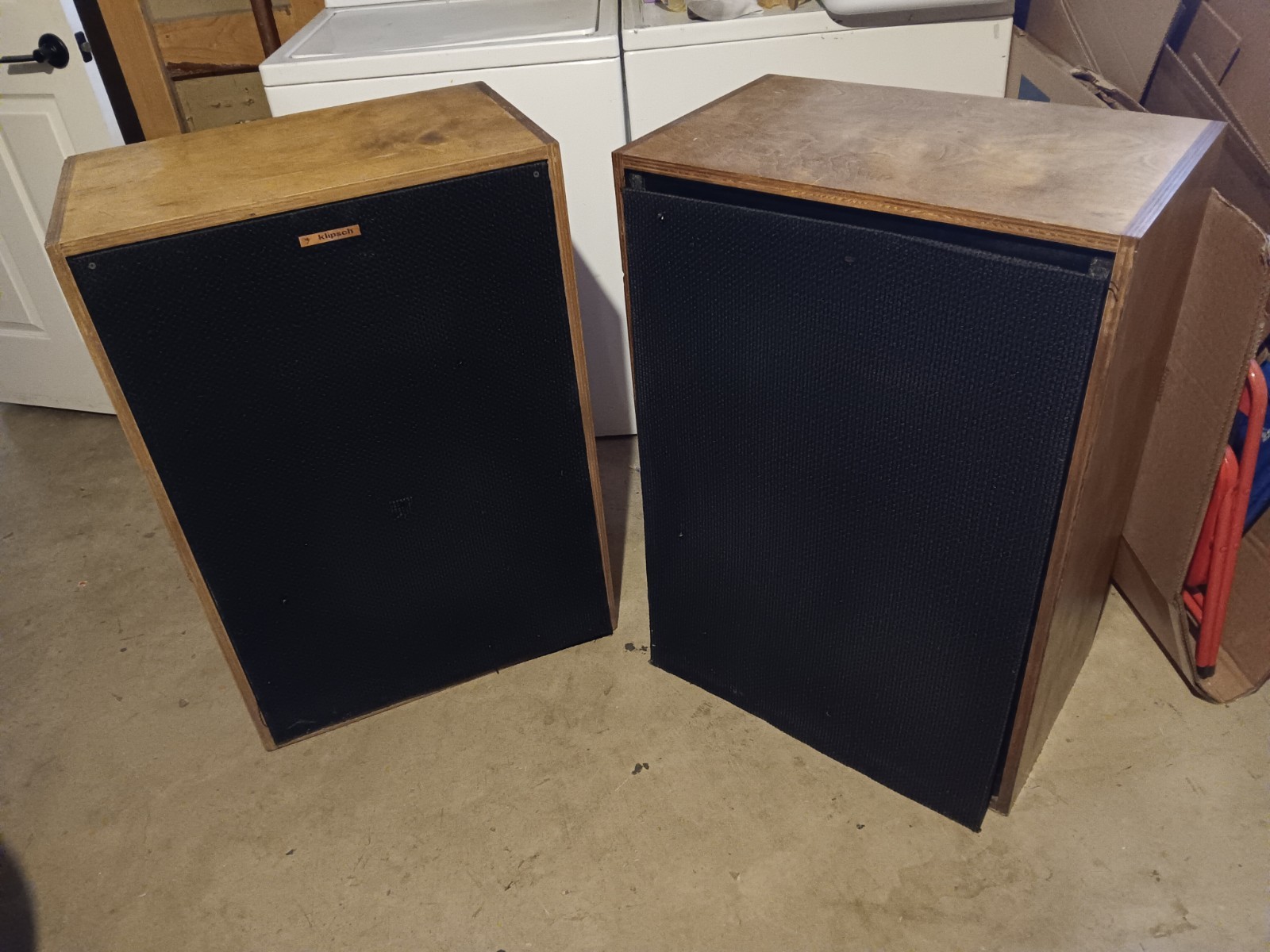VTG RARE 2 Klipsch Cornwall C-BR 1980 Speakers