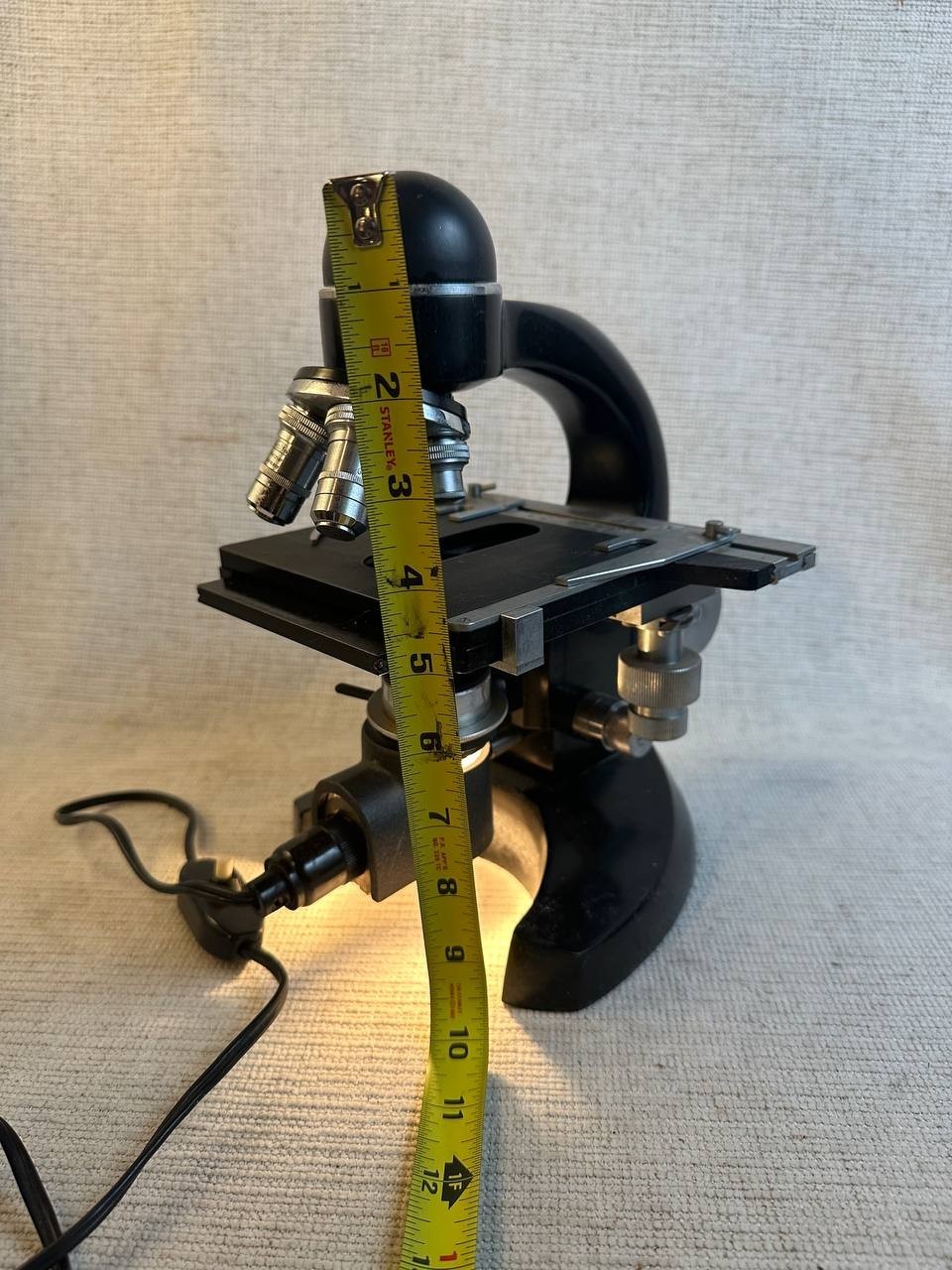 Vintage Wolfe Wetzlar Germany Microscope Carolina Biological 032-1 171