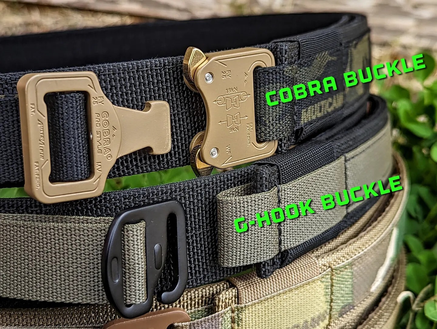 SHEPHERD EDC GUN BELT - BATTLE, WAR, CCW, CONCEALED CARRY, TACTICAL, MILITARY