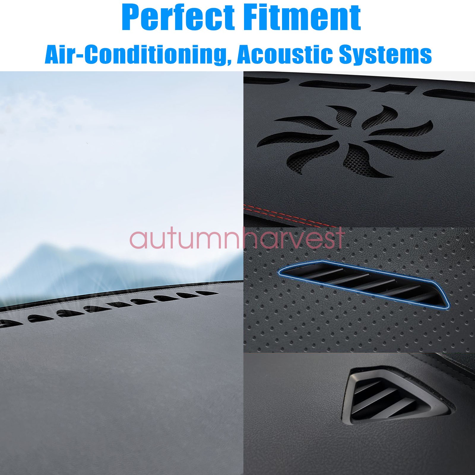 For 2004-2010 BMW 650Ci 650i 6 Series Leather Dashboard Dash Cover Dashmat