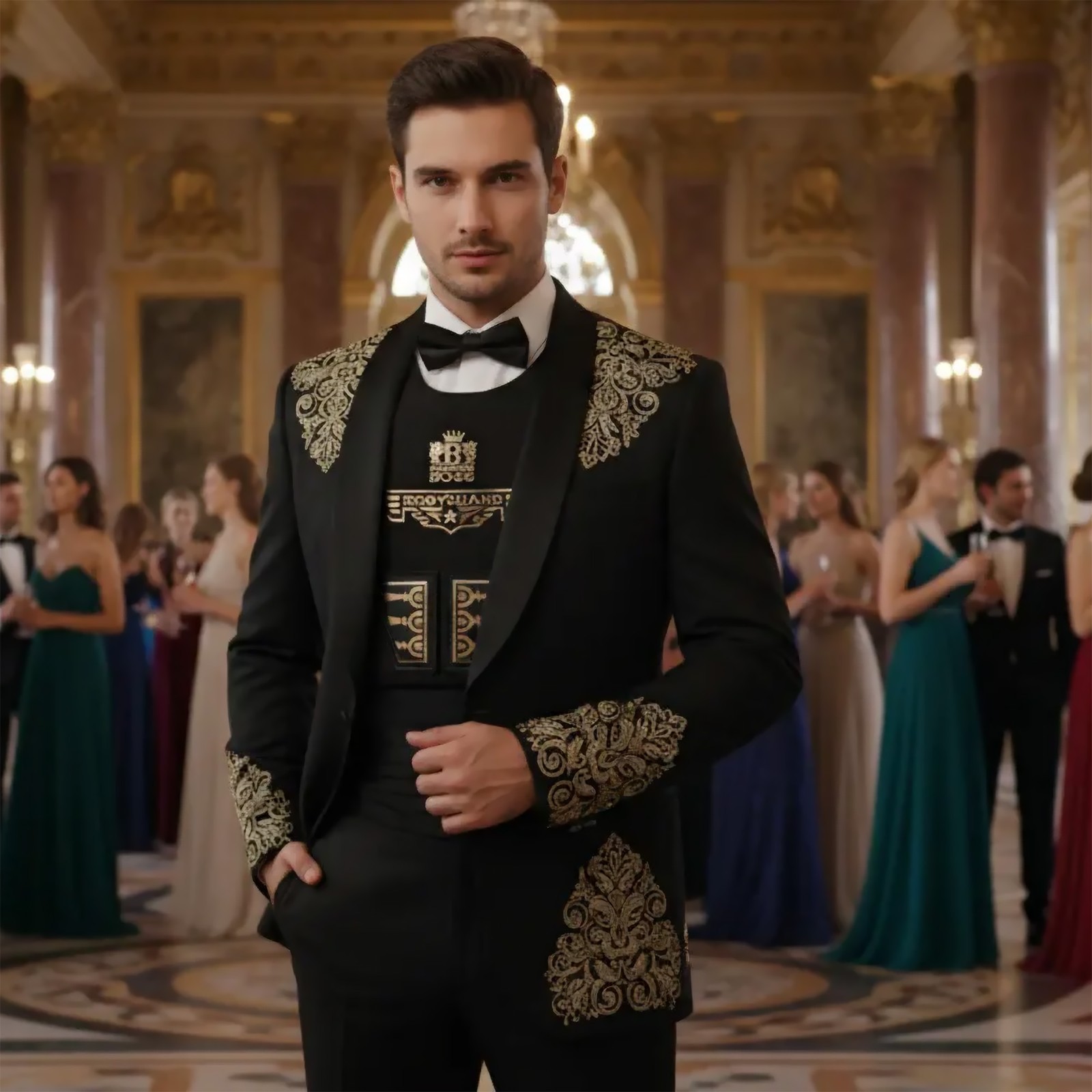 Concealable Bulletproof Vest with Two 10"x12" Multi-Curve Armor Plates Level 3A+