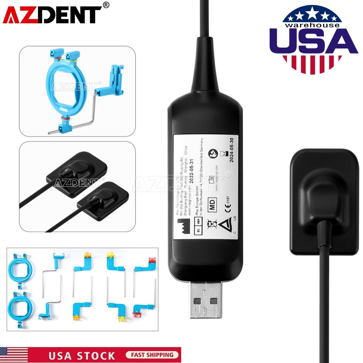 USA Dental X-Ray Positioner Digital Xray Sensor Holder Film Positioning System