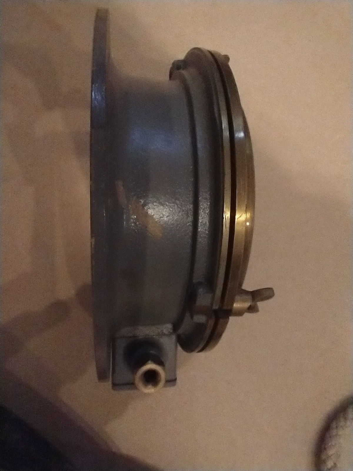 Original Walker's Marine Nautical "TRIDENT" Electric Log with Harpoon