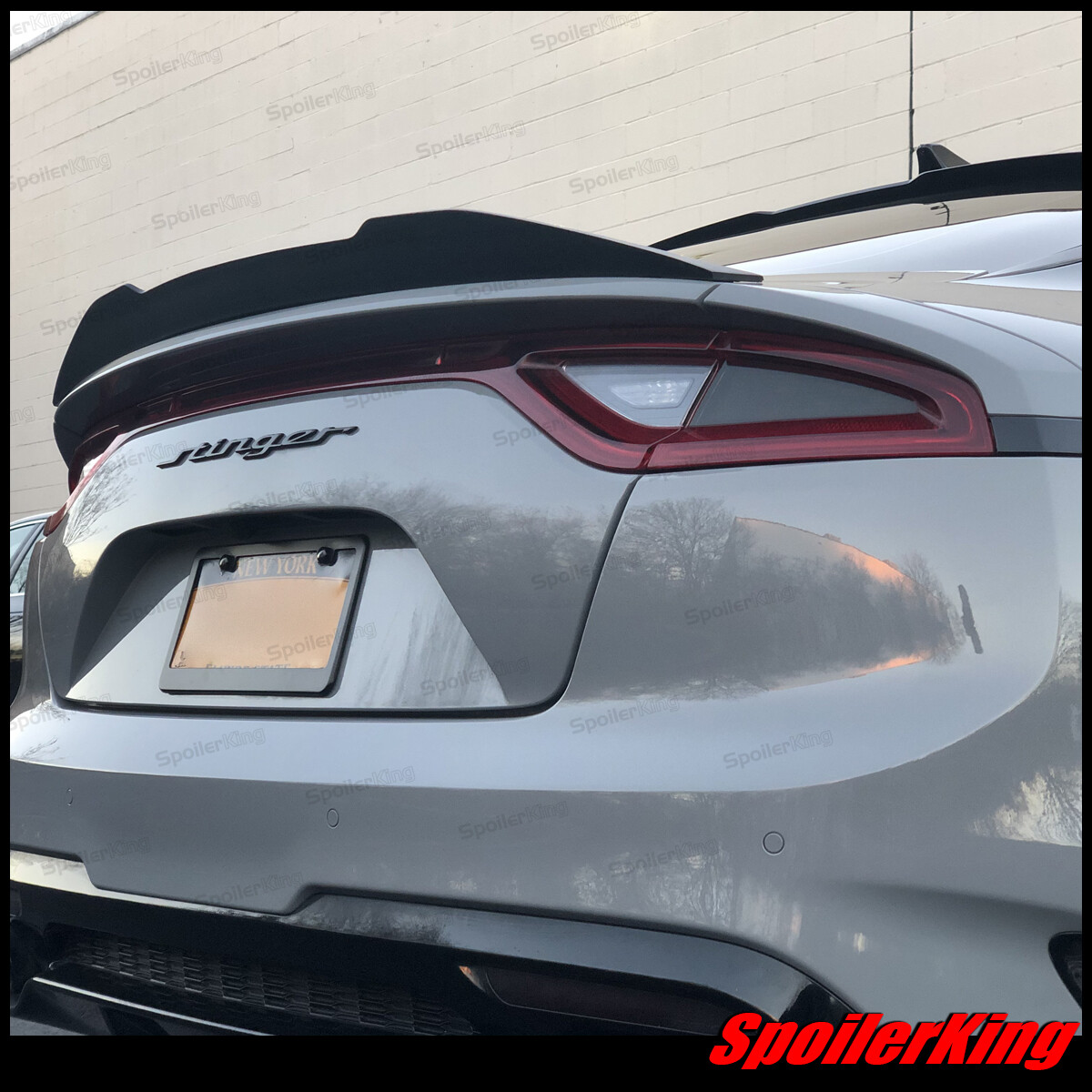 SpoilerKing 380VC Universal 30"- 55" Custom Rear Polyurethane Trunk Spoiler Wing
