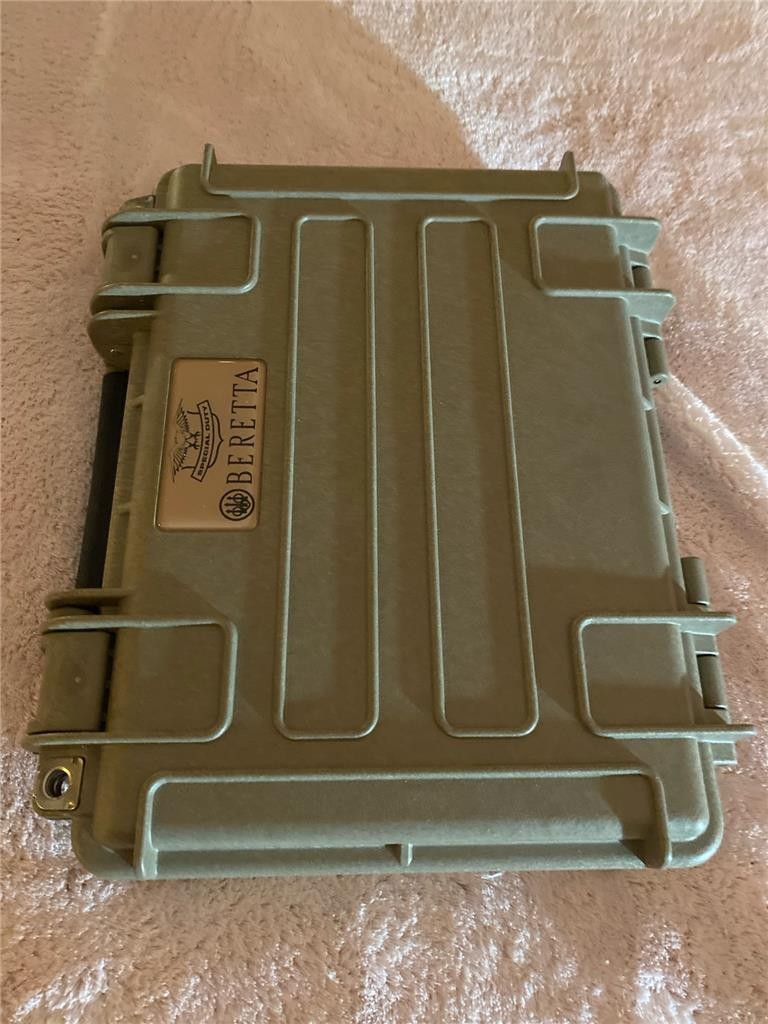 BERETTA CASE PURGE SEAL SPECIAL DUTY EXPLORER SLIM PISTOL CASE