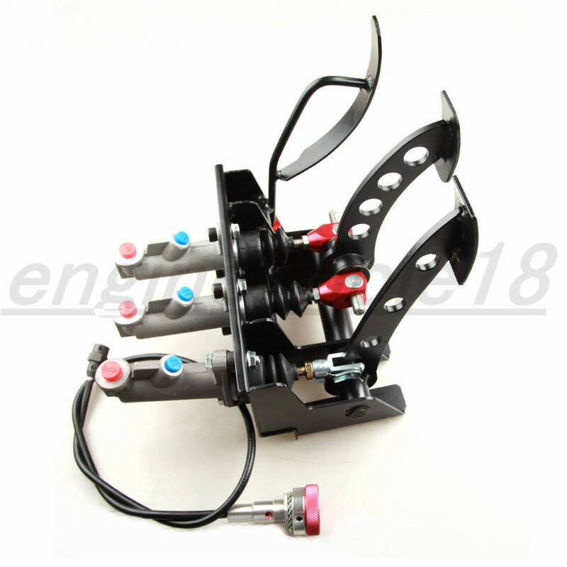 High Quality Race Rally Hydraulic Clutch Brake Bias Pedal Box Assembly Kit