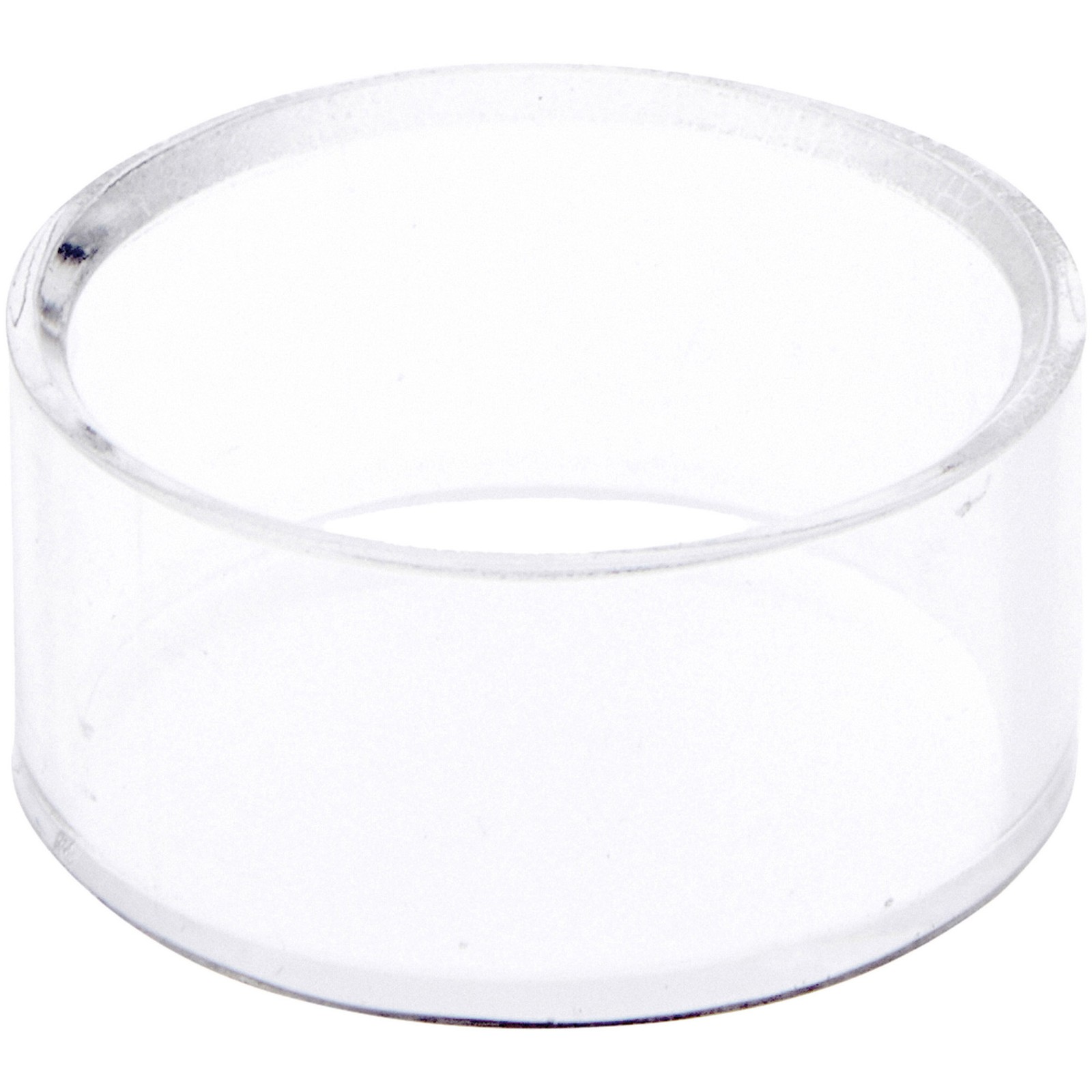 Plymor Clear Acrylic Beveled Sphere Display Stand, 1" H x 2" W