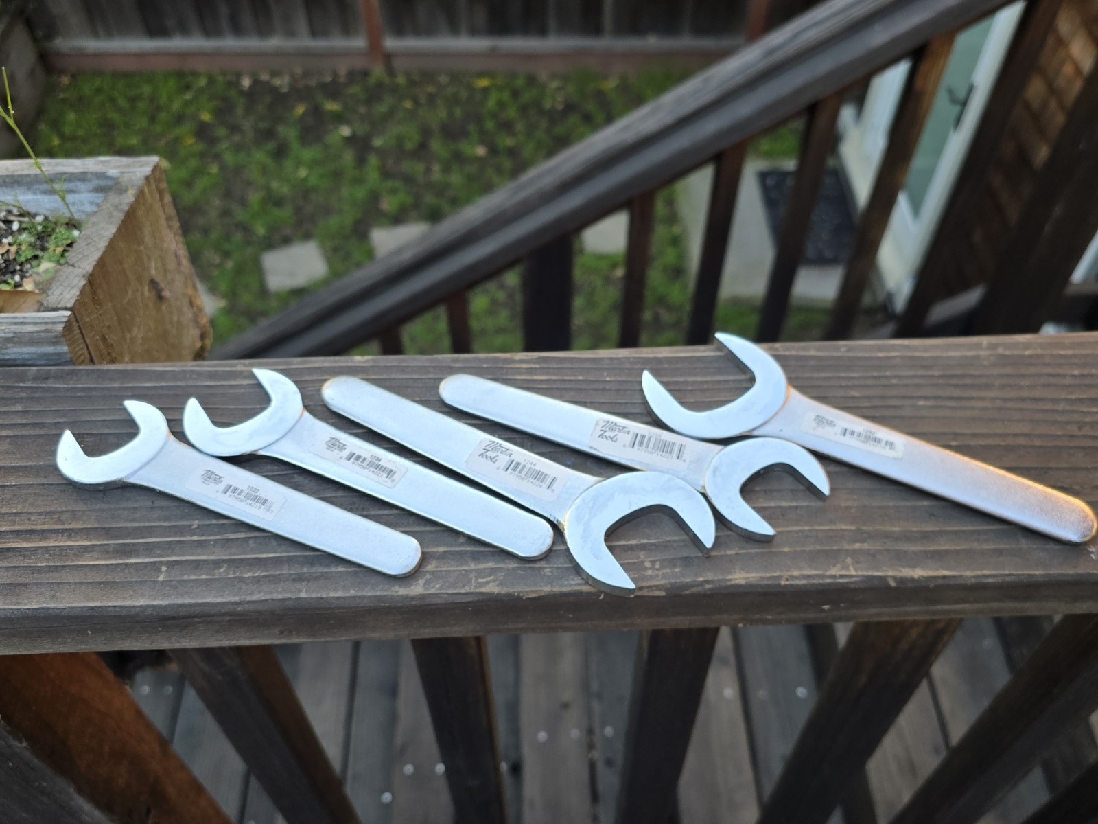 Lot of 5 Martin Thin Pump Wrenches 1232 -1252 USA