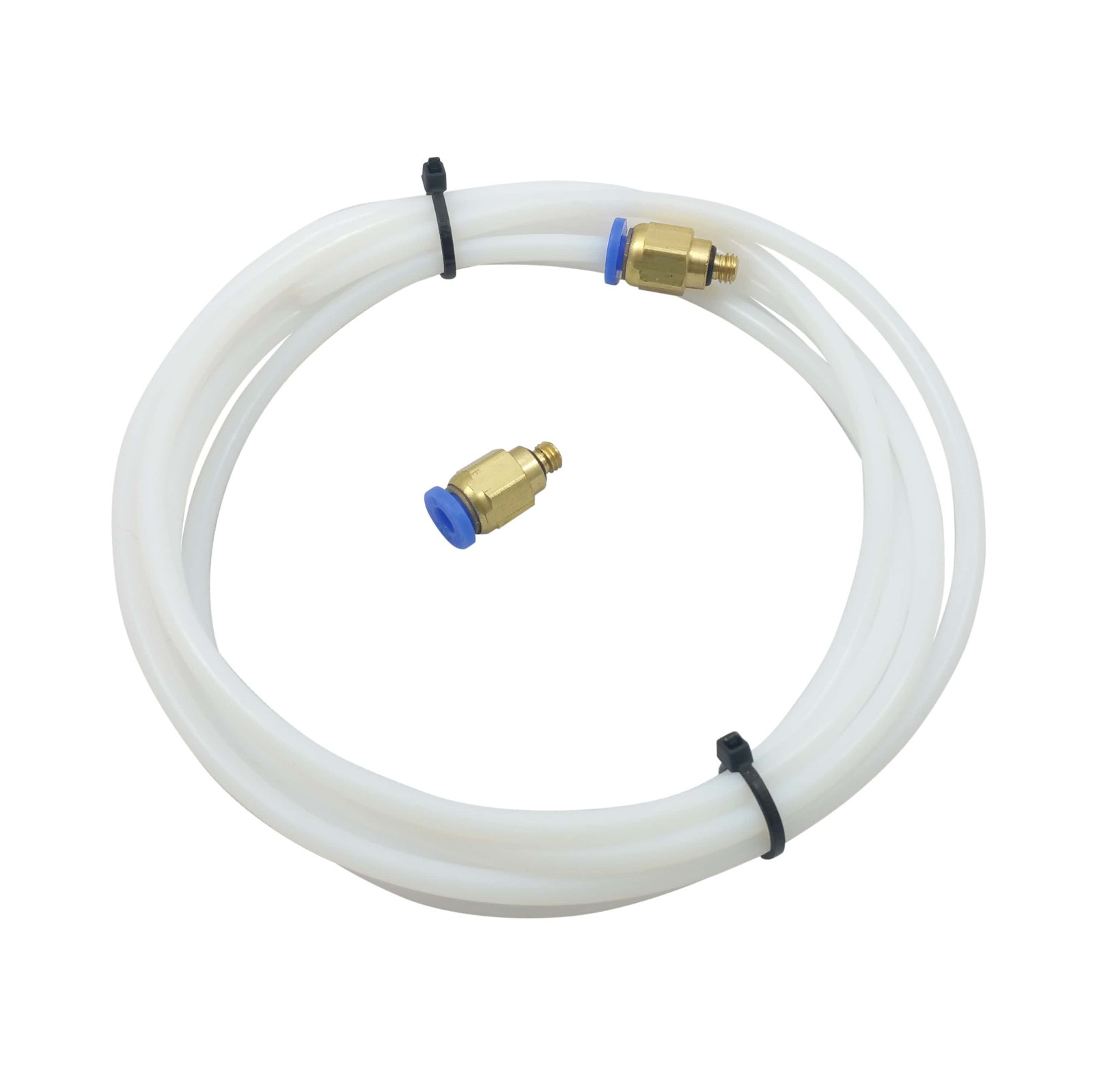 2M 4M Teflon Tubing Bowden PTFE Tube Filament Guide + Fittings for 1.75 or 3mm
