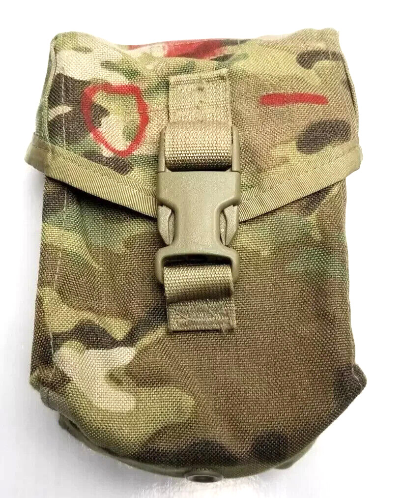 US Military Sekri OCP Multicam Molle IFAK Individual First Aid Kit Pouch GC USED