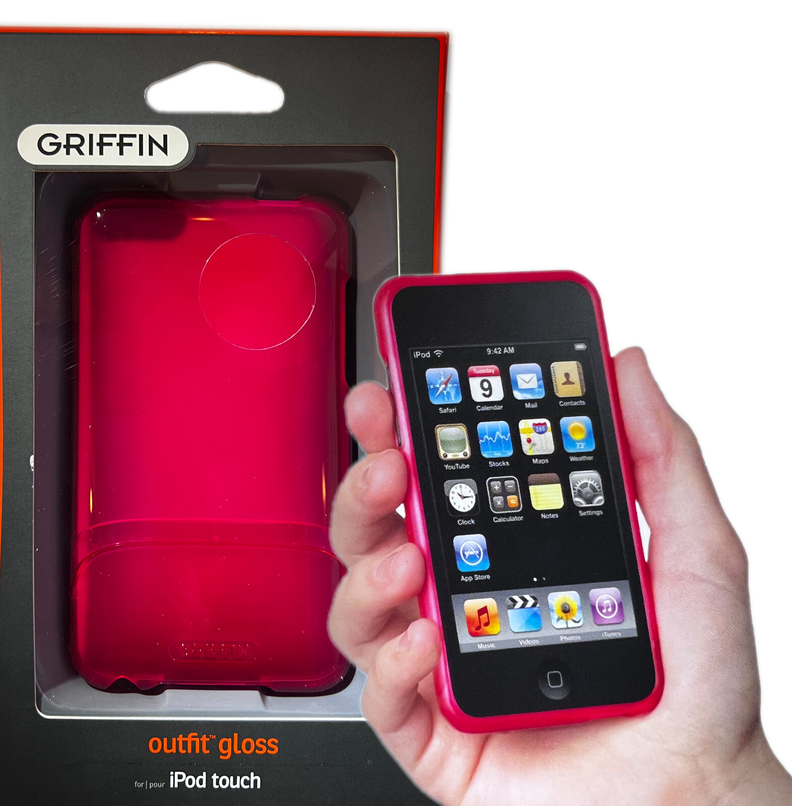 Outfit Hard Shell Protective Cover Hard Case For Apple iPod Touch 2nd 3rd Gen