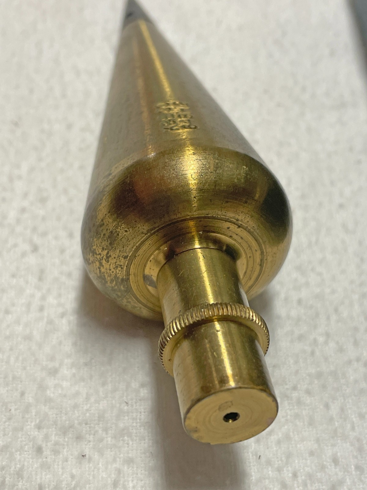 K&E 12-oz. Plumb Bob Cat. No. N6481 in Original Box