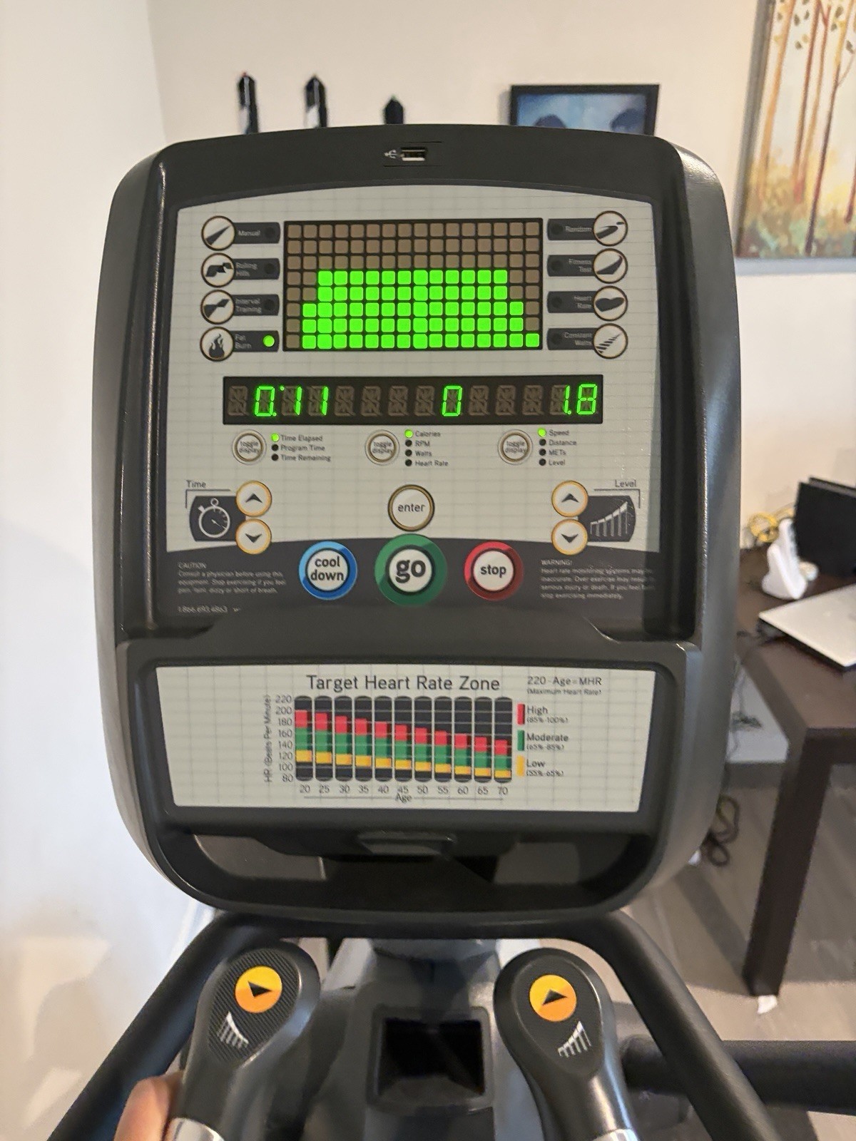 Matrix Elliptical , 8 Programs, Adjustable E3X Suspension Commercial Model