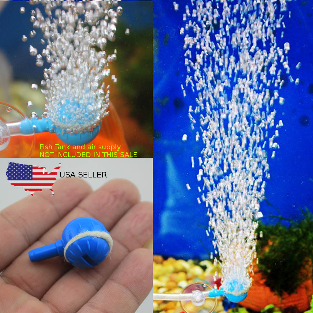 AQUARIUM APPLIANCE AIR BUBBLER INCREASER OXYGEN INCREASE BALL FISH TANK STONE