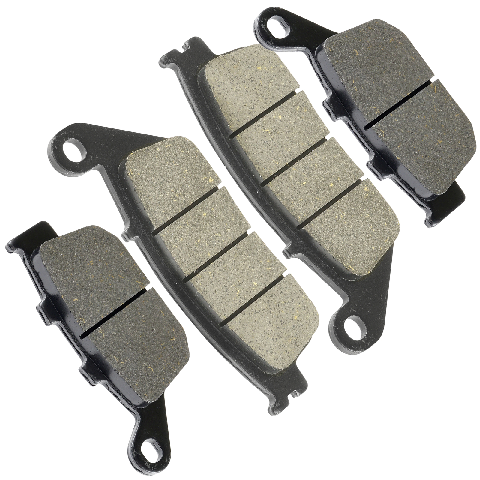 Caltric Front and Rear Brake Pads for Honda CBR500R CBR500RA ABS 2013-2024