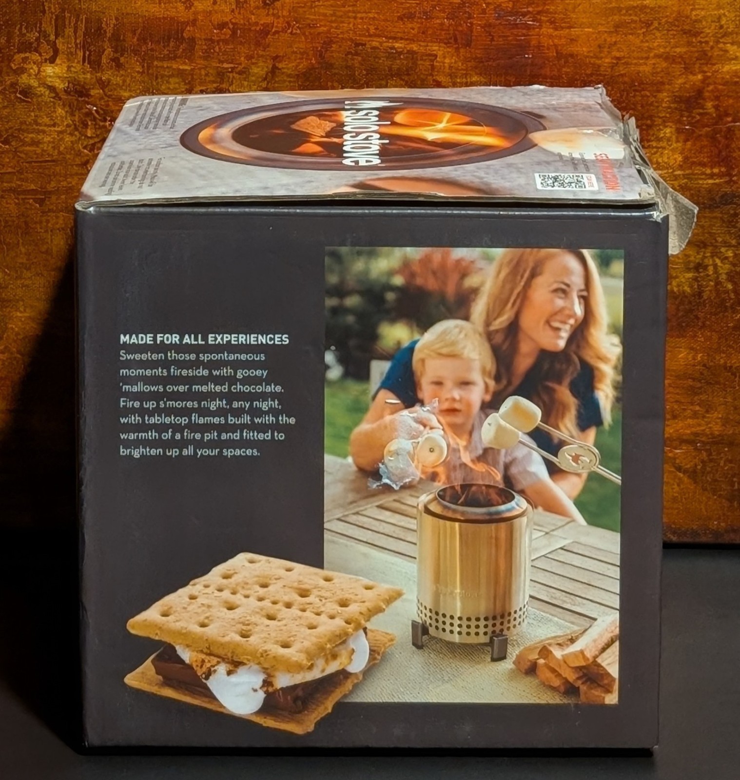 Solo Stove Mesa Smokeless Tabletop Fire Pit Ash New Open Box - COMPANY BRANDED