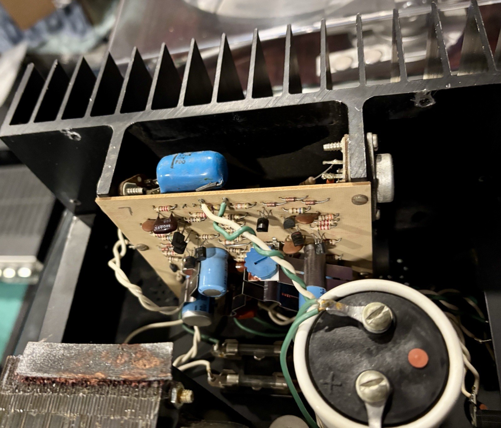 Hafler DH-200 Audiophile Stereo Power Amplifier Tested & Working Great