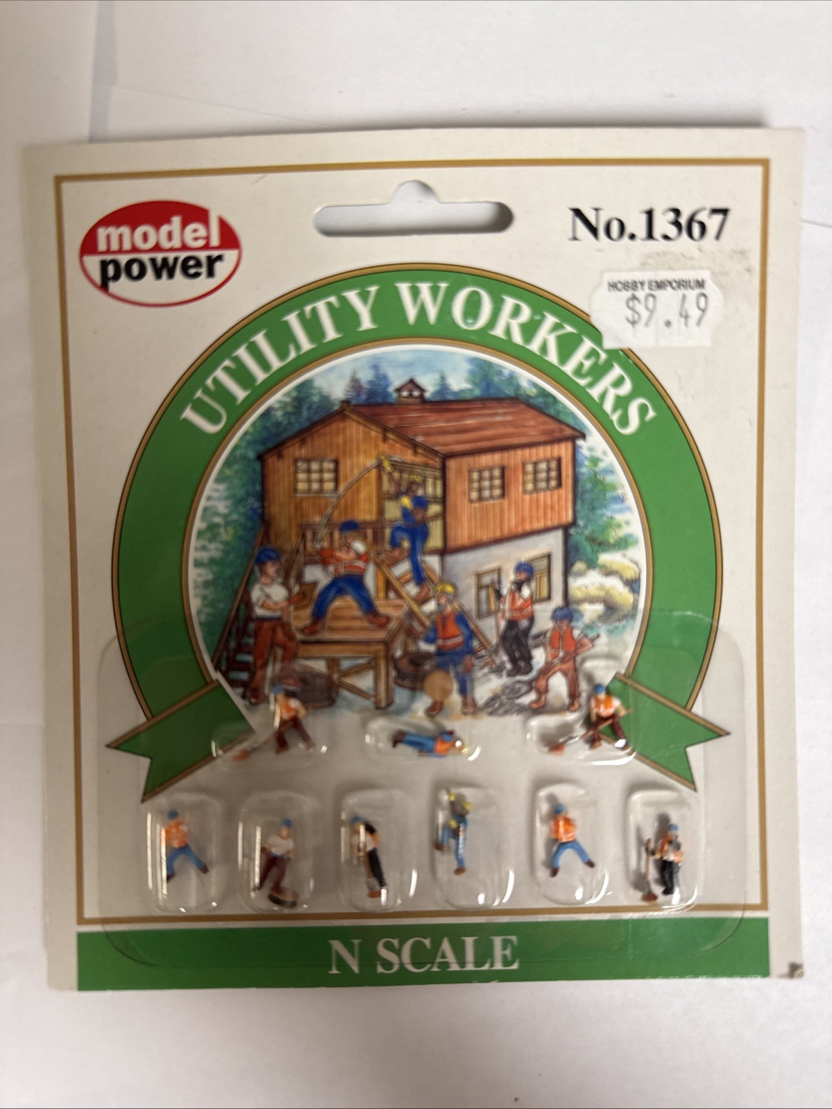 N scale  Model Power Scene Additions