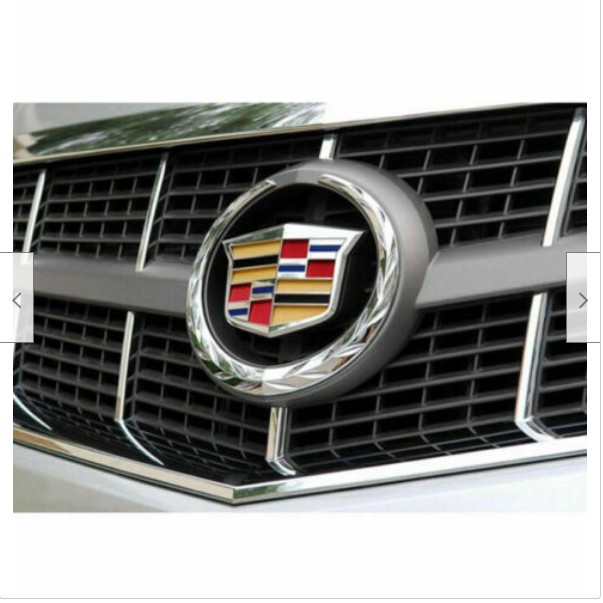 Cadillac Front Grille 6" Emblem Hood Badge Logo Chrome Color Symbol New Ornament