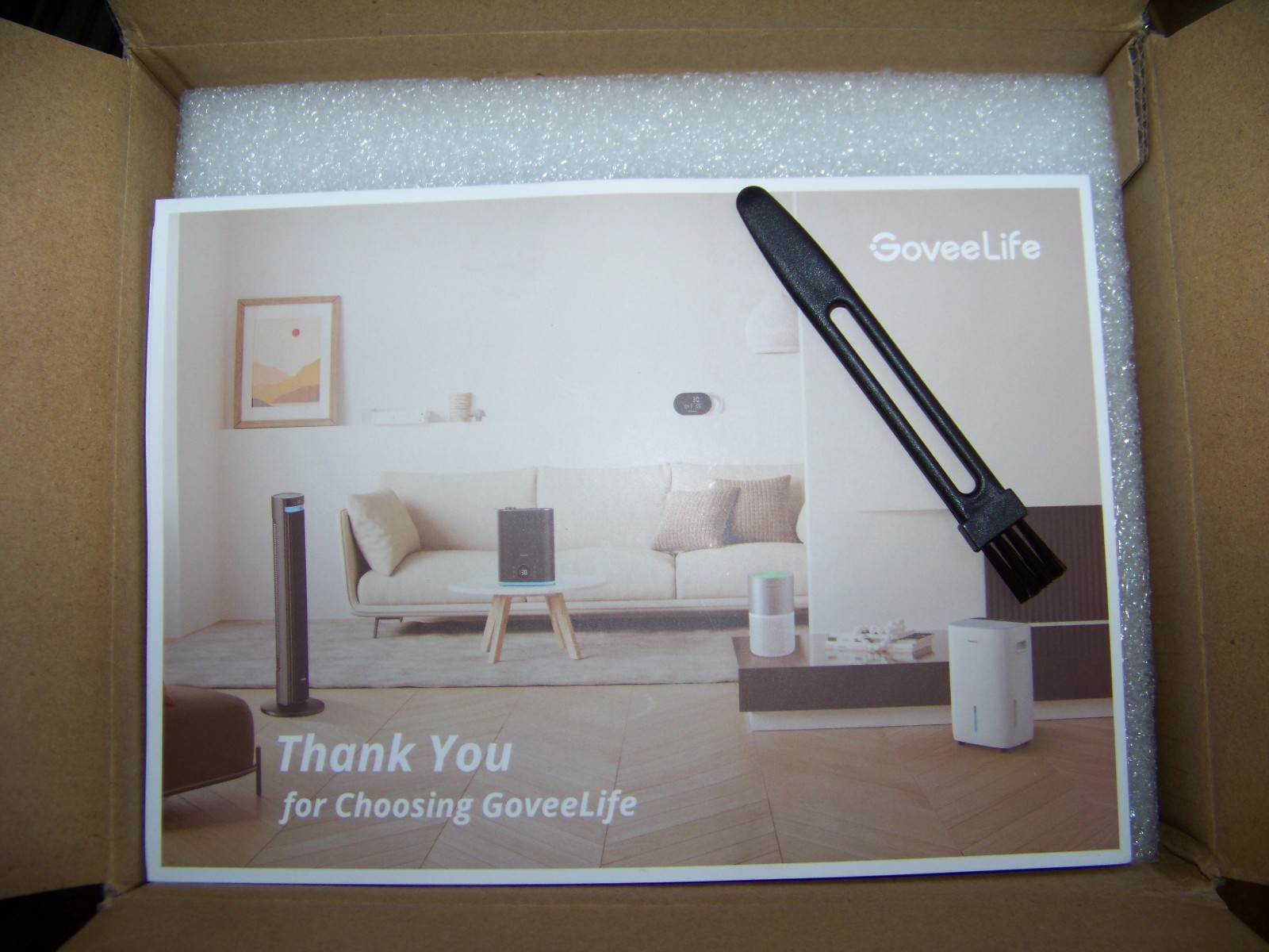 GoveeLife Smart Humidifier 3L Cool Mist , App Control, Aromatherapy, Night Light