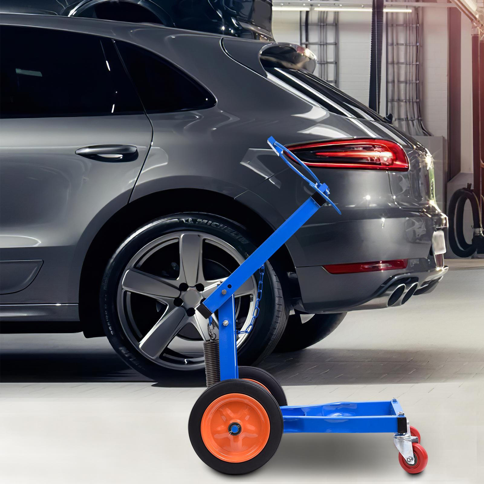 Mobile Impact Wrench Stand Air Impact Holder Rack Heavy Duty Trucks Tool