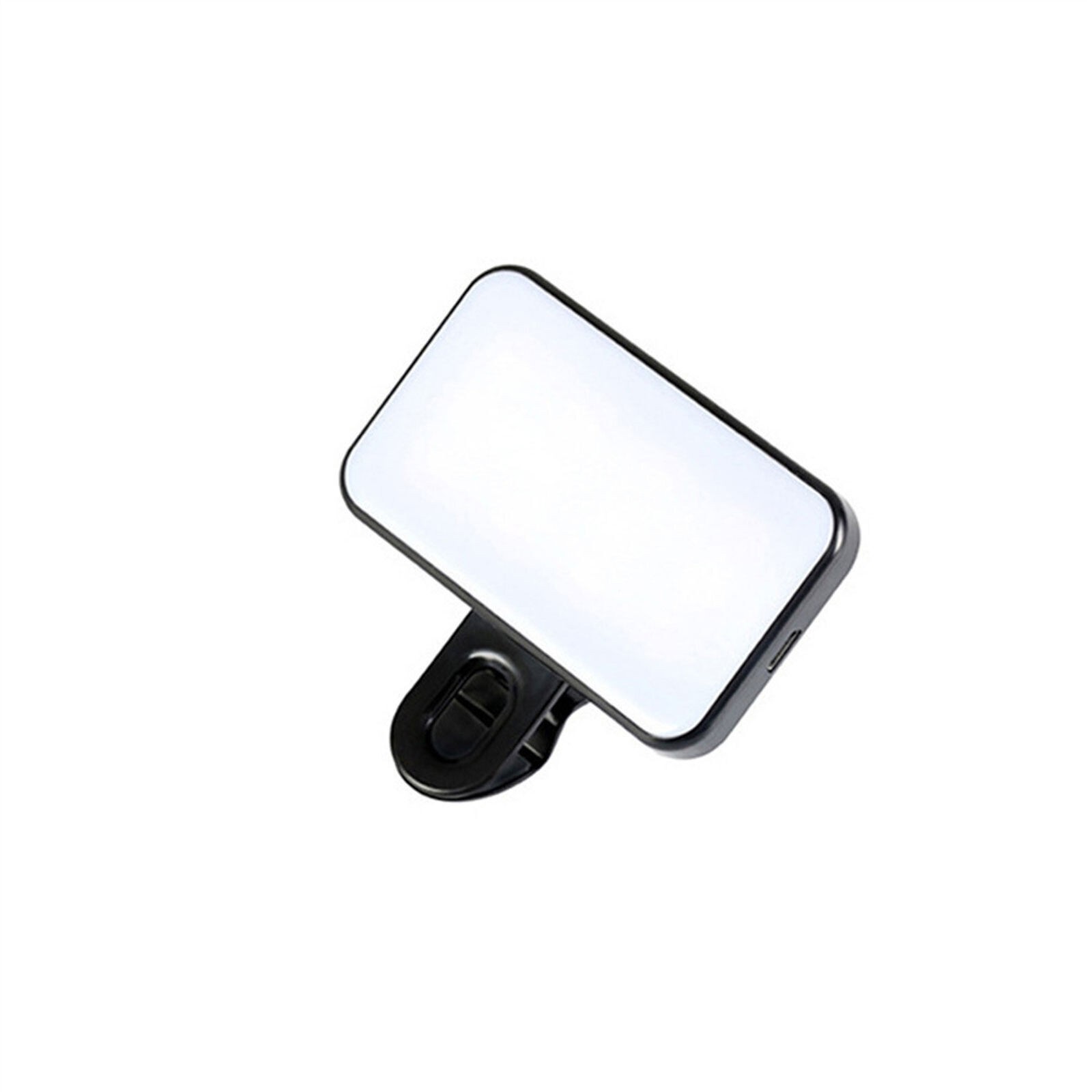 Portable Mini LED Fill Light Mobile Phone Clip-On Selfie Light USB Rechargeable