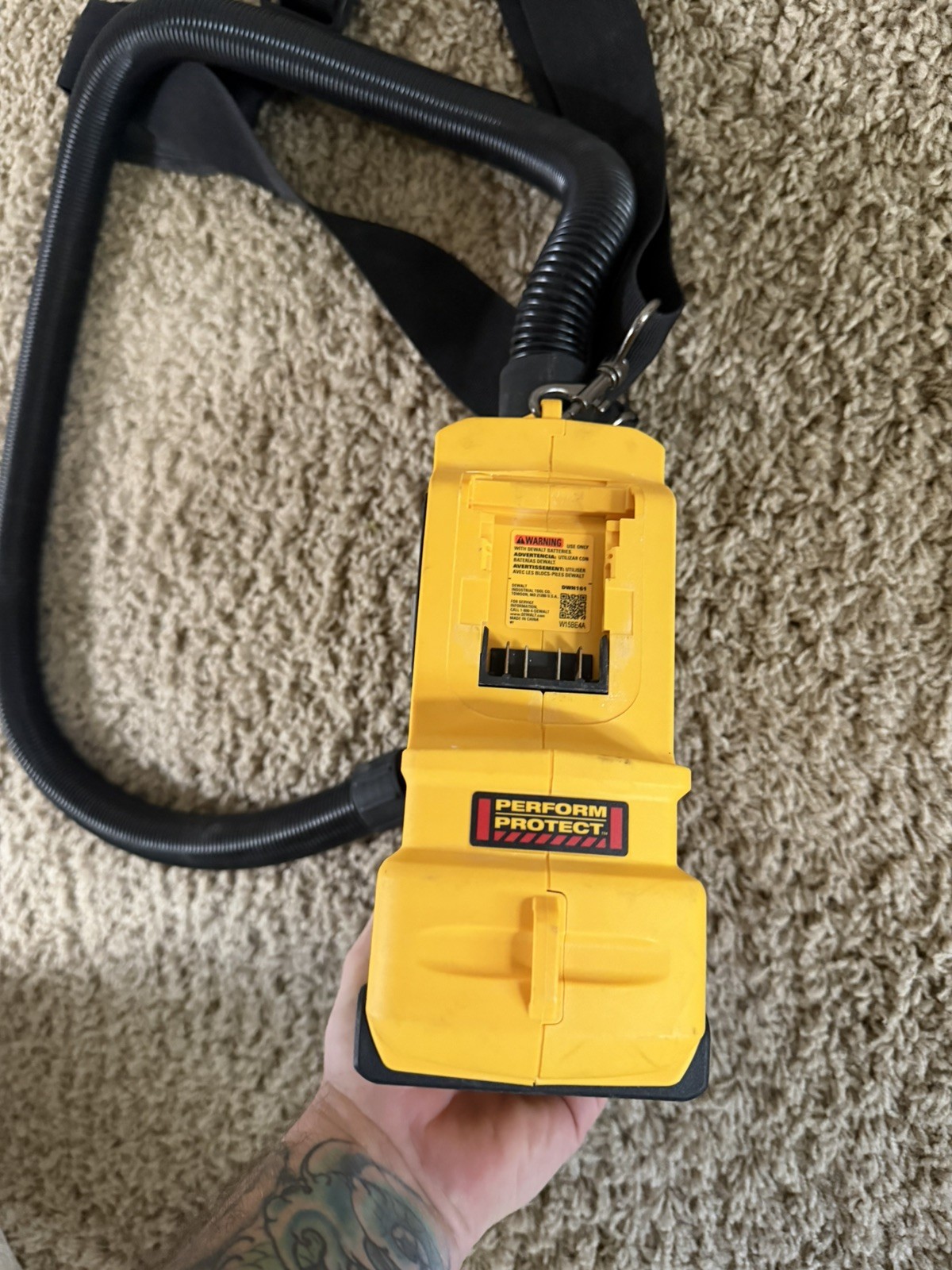 DeWalt DWH161B 20V MAX Brushless Universal Dust Extractor (Tool Only)