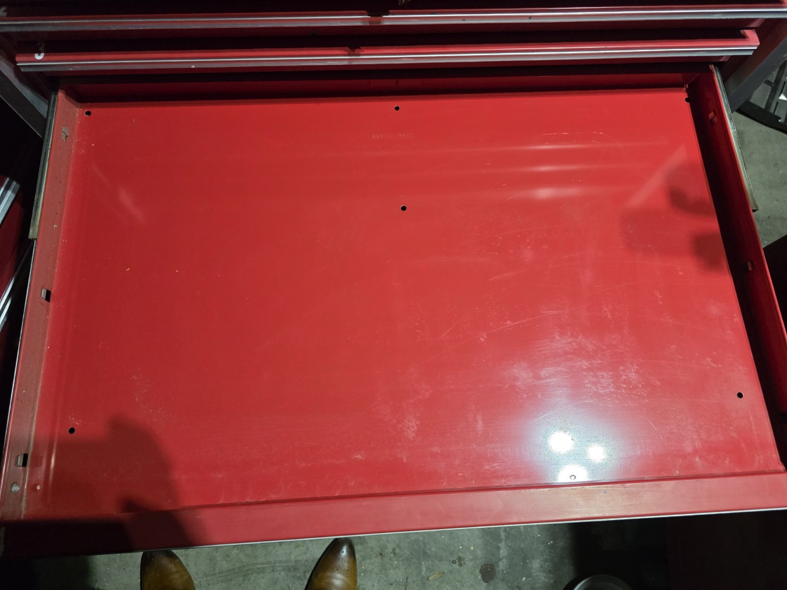 Snap-on Kr657 Tool Chest, Red With Original Lock & Key Good Shape