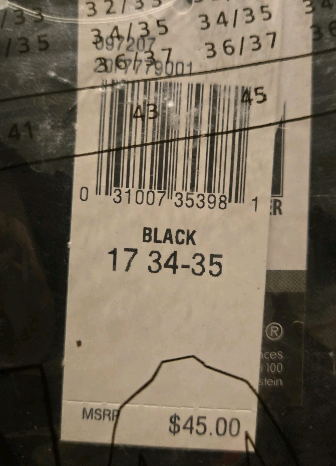 Van Heusen Lux Sateen Black Dress Shirt Men's 17 34/35