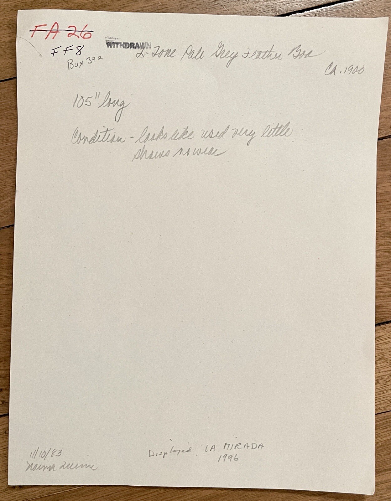 Antique 105” Ostrich Feather Neck Boa Scarf Wrap Edwardian Era Womens French