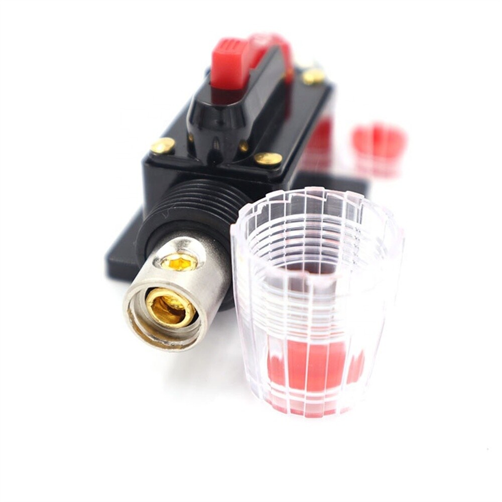 2 PACK 20 Amp Inline Waterproof Circuit Breaker Auto/Solar Manual Reset 12V-48V