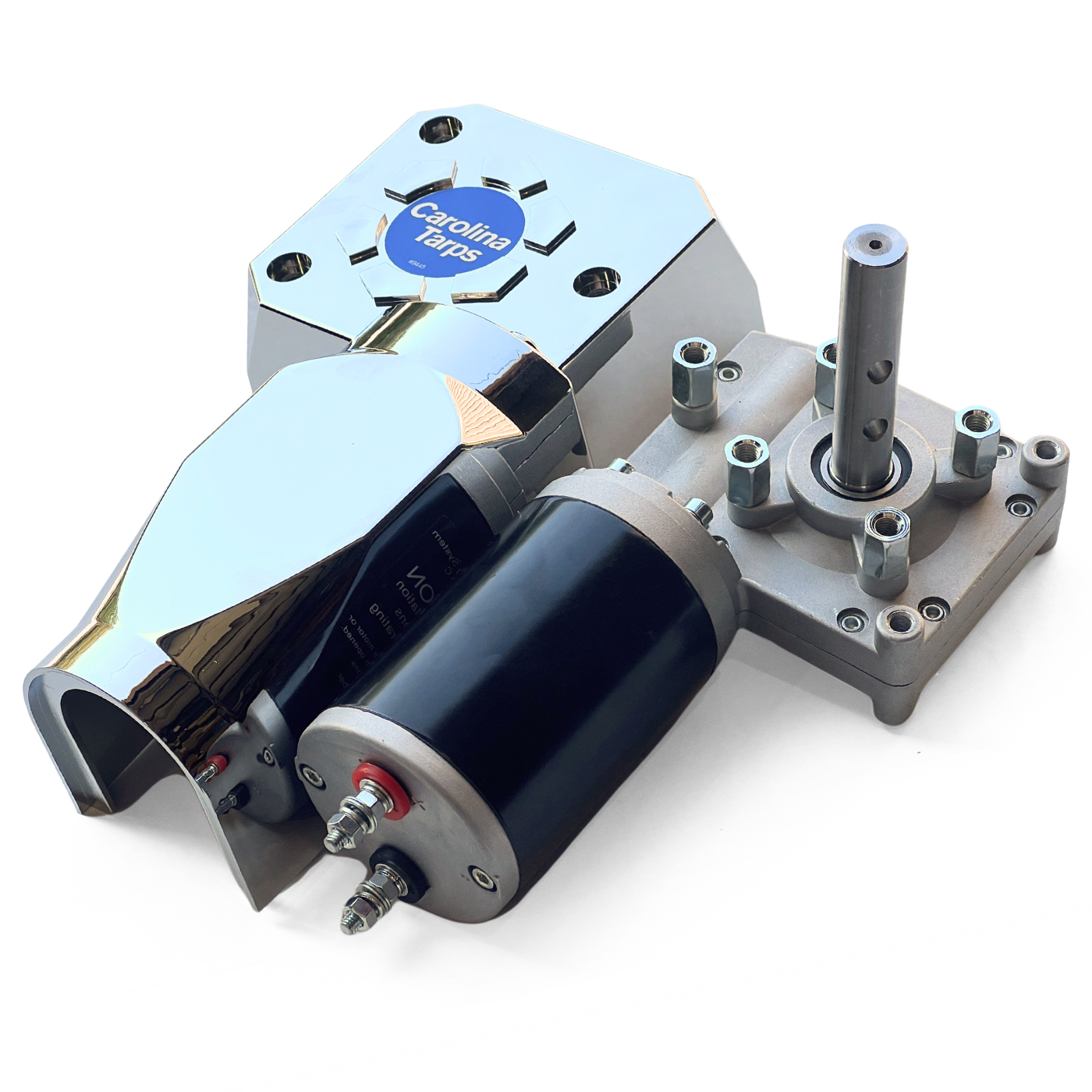 Carolina Tarps Tarp Motor for Dump Truck 50:1 Universal 12V Electric Tarp 1.5hp