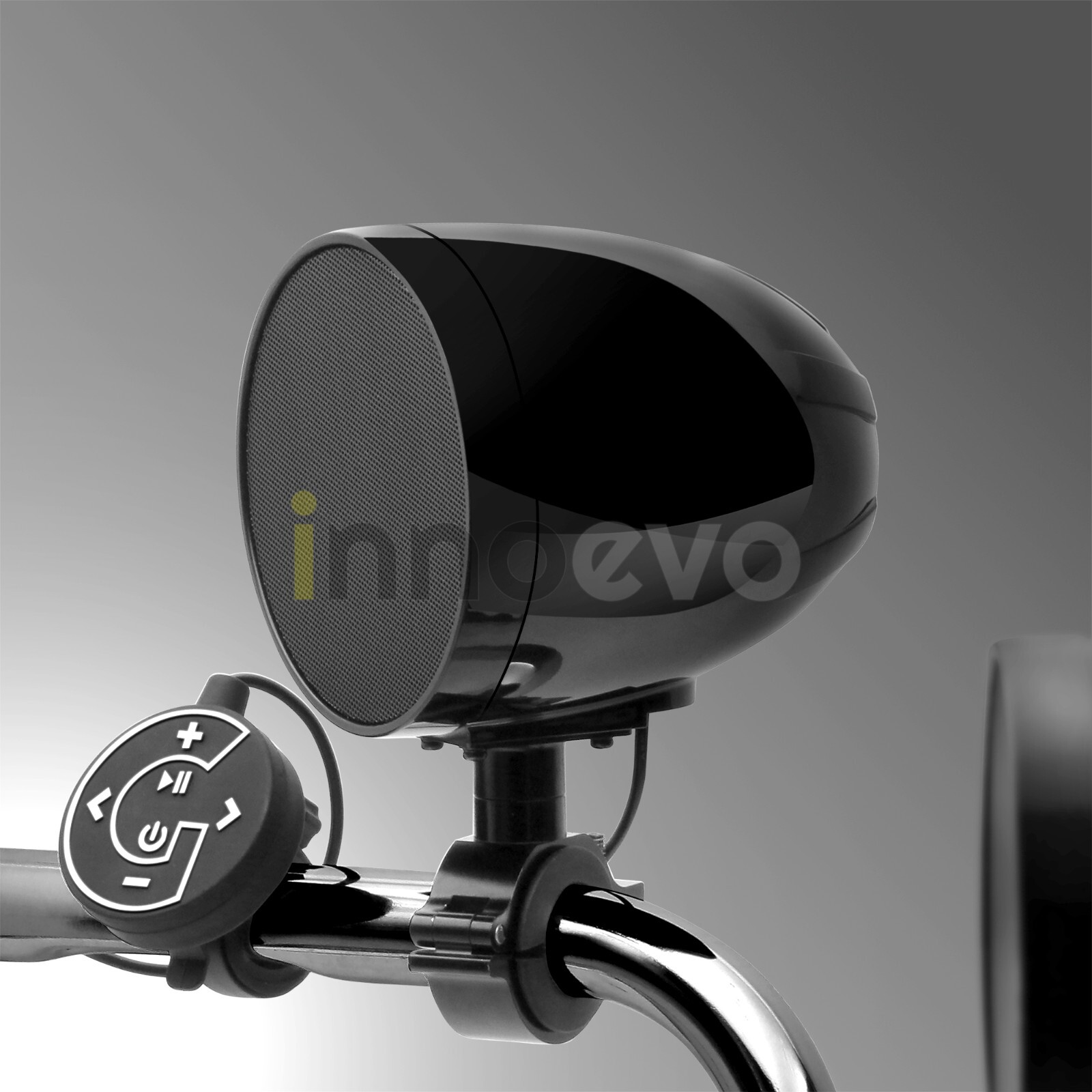 Waterproof 1600W Amp Bluetooth ATV UTV Polaris Stereo Speakers 4.1 Audio System