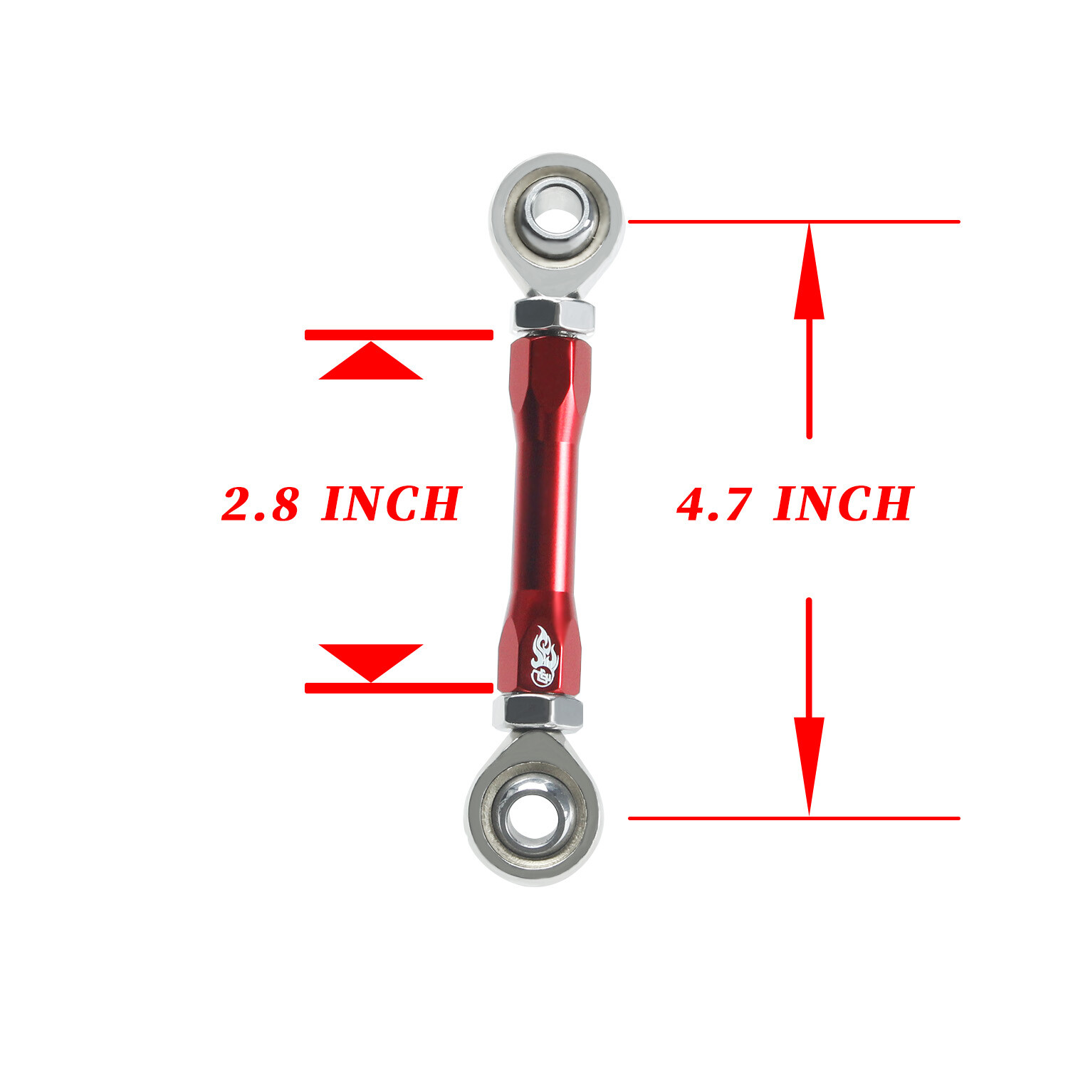 Red Engine Shift Linkage Stablizer Link for Harley 09-later Road King Road Glide
