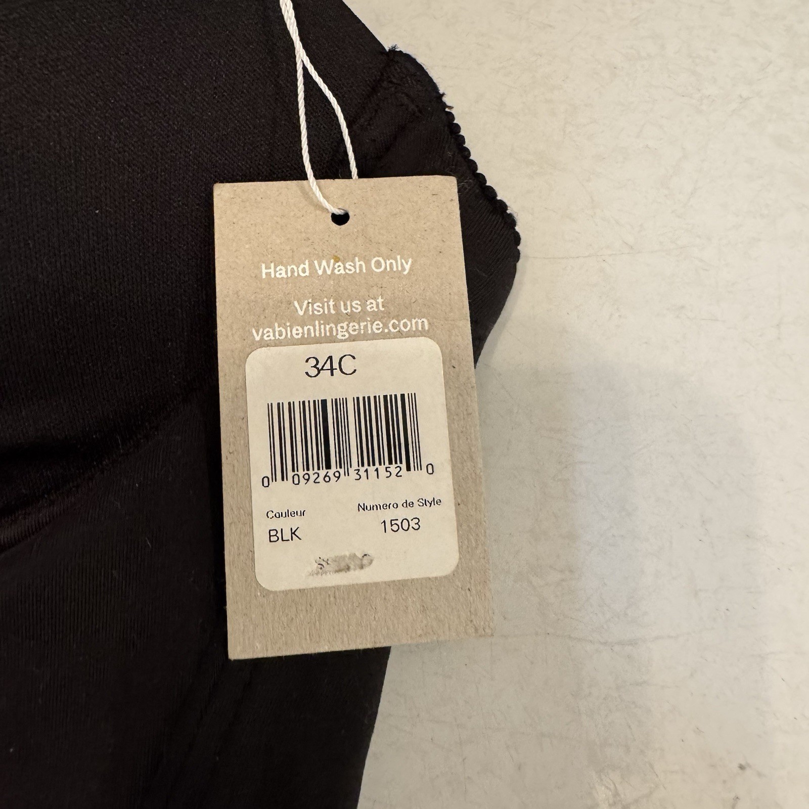 Va Bien 1503 Ultra Lift Hourglass Bustier with Garters 34 C Black NEW