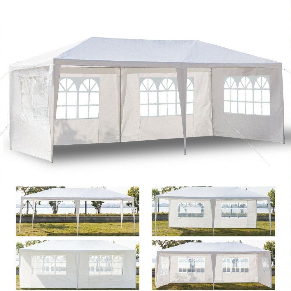 Outdoor 10'x20'Canopy Party Wedding Tent Gazebo Pavilion Cater Events