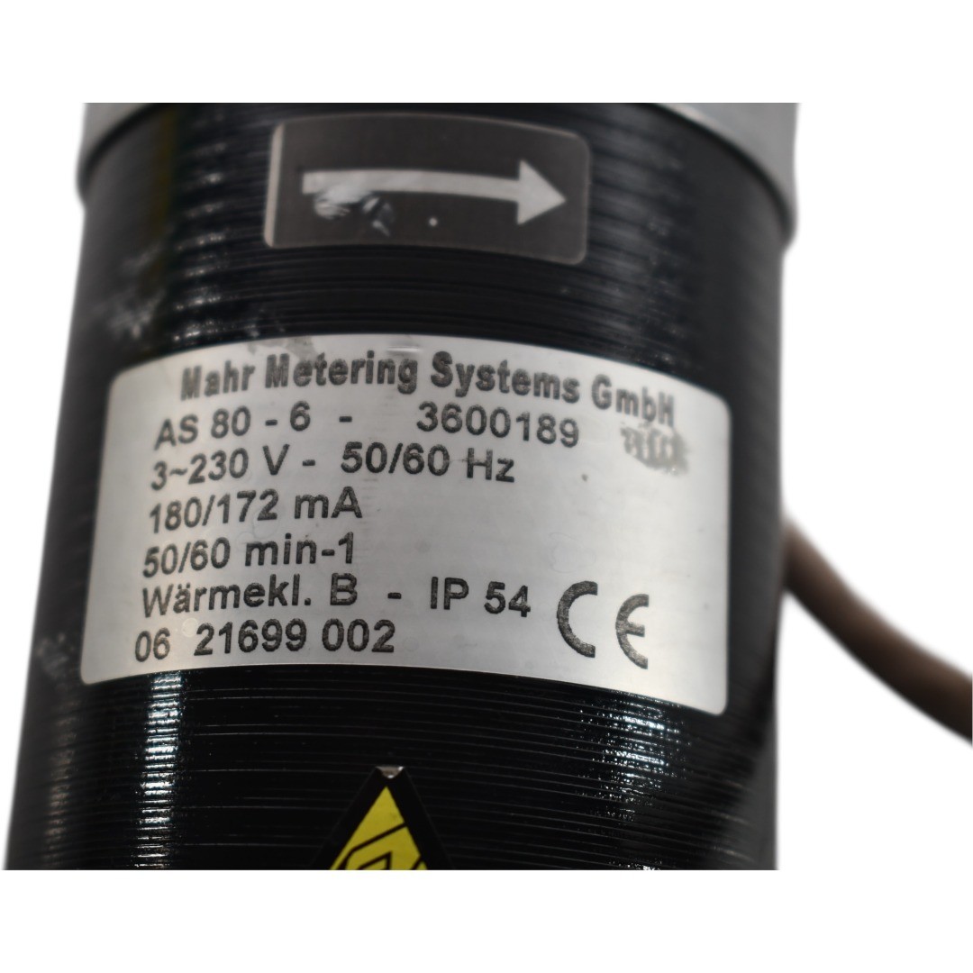 MAHR FEINPRUEF AS80-6-3600189 Metering Gear Pump 230V