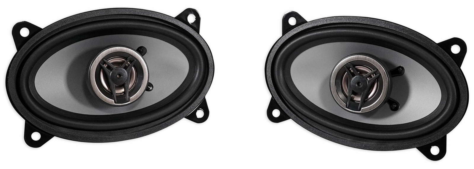 Pair Crunch CS46CX 250 Watt 4 x 6" 2-Way Coaxial Car Audio Speakers